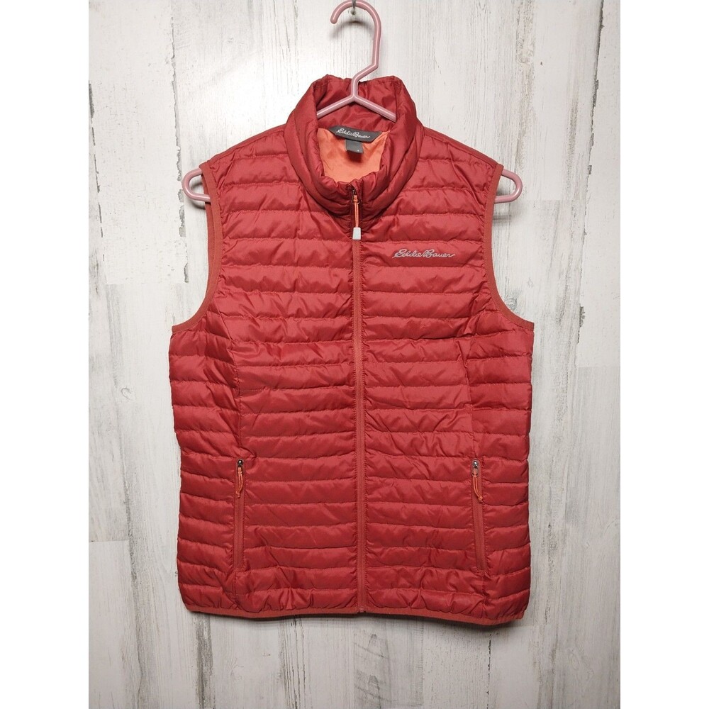 Eddie Bauer Women's Small Red EB650 CirrusLite Down Vest